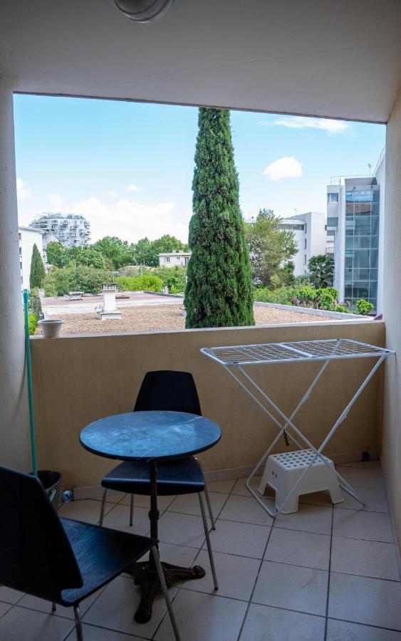 Apartamento T1 30M² Avec Vue Sur Arbre Blanc Montpellier Exterior foto