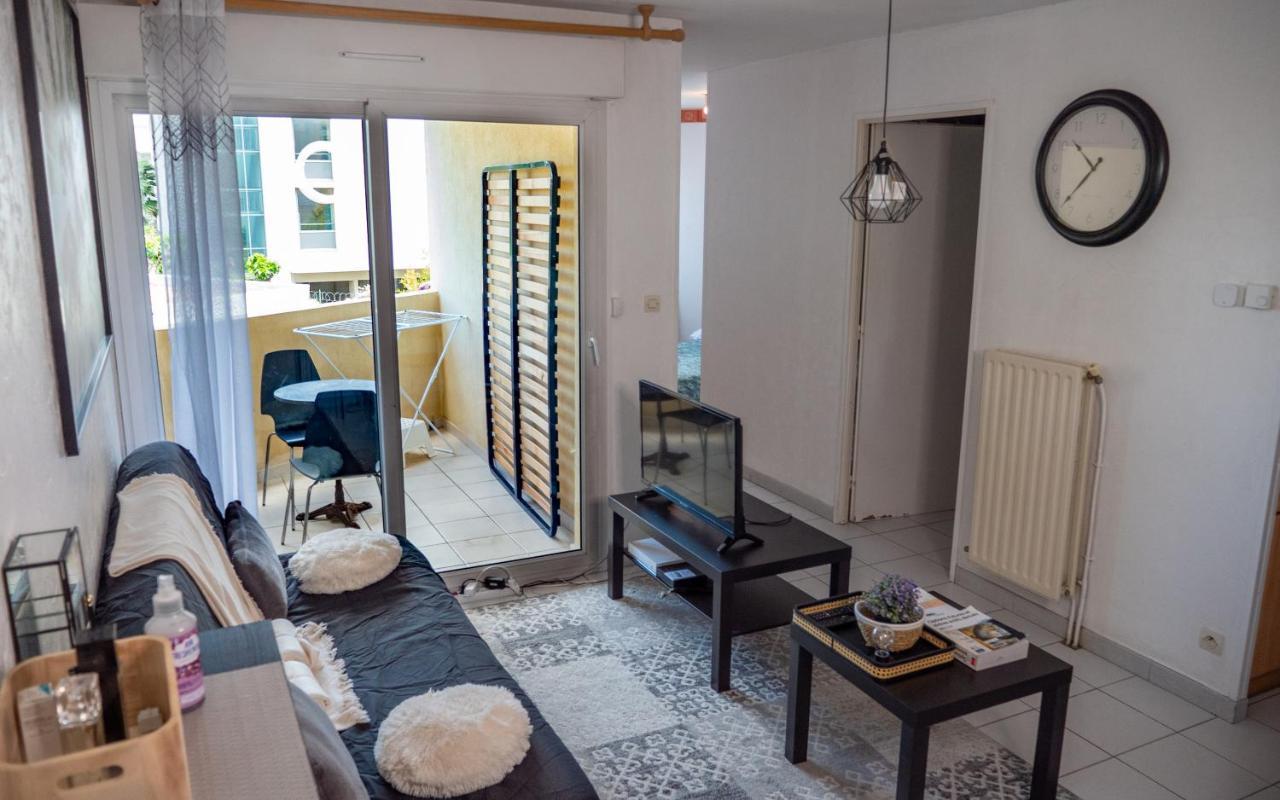 Apartamento T1 30M² Avec Vue Sur Arbre Blanc Montpellier Exterior foto